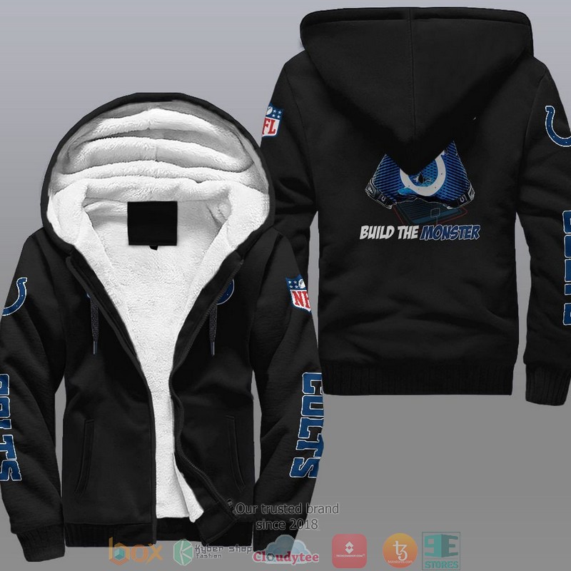 NFL Indianapolis Colts Build The Monster Fleece Hoodie