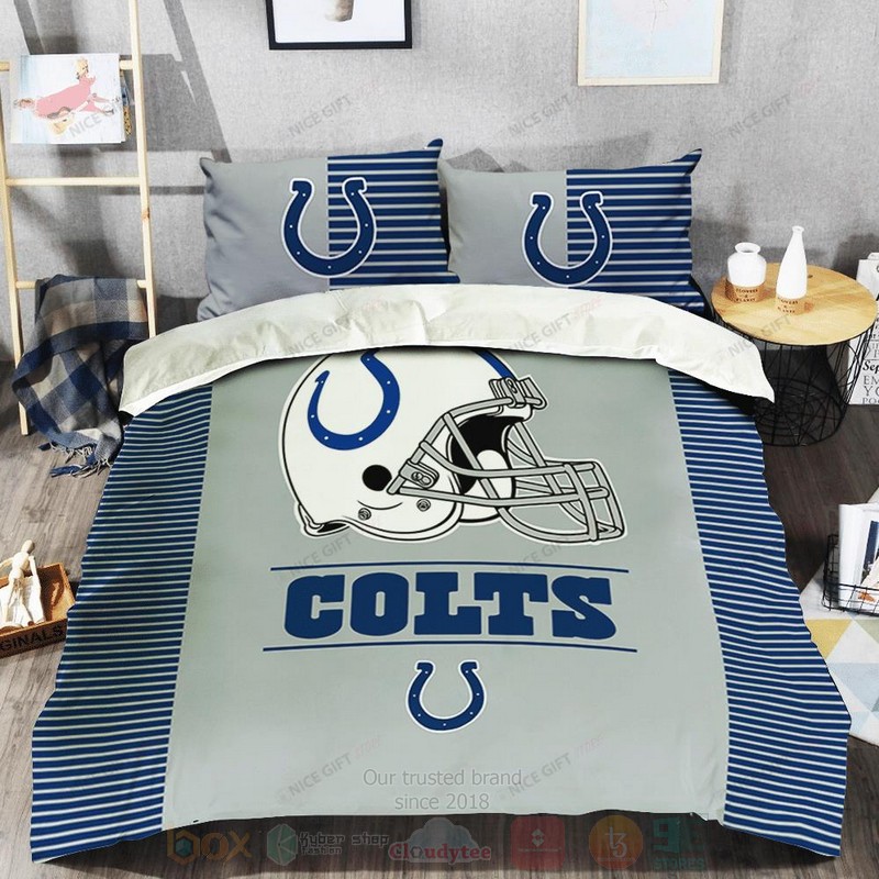 NFL Indianapolis Colts Inspired Bedding Set 1