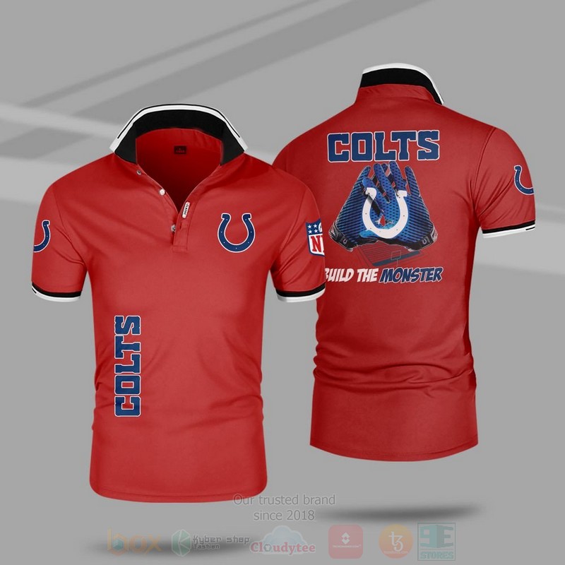 BEST NFL Indianapolis Colts Premium All Over Print Polo Shirt 3 NFL Indianapolis Colts Premium Polo Shirt 1 2