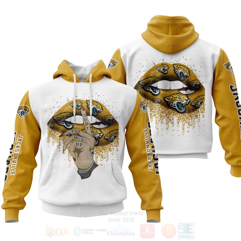 BEST NFL Jacksonville Jaguars Lips Personalized Custom 3D Hoodie, Zip Hoodie 5 NFL Jacksonville Jaguars Lips Personalized 3D Hoodie Zip Hoodie
