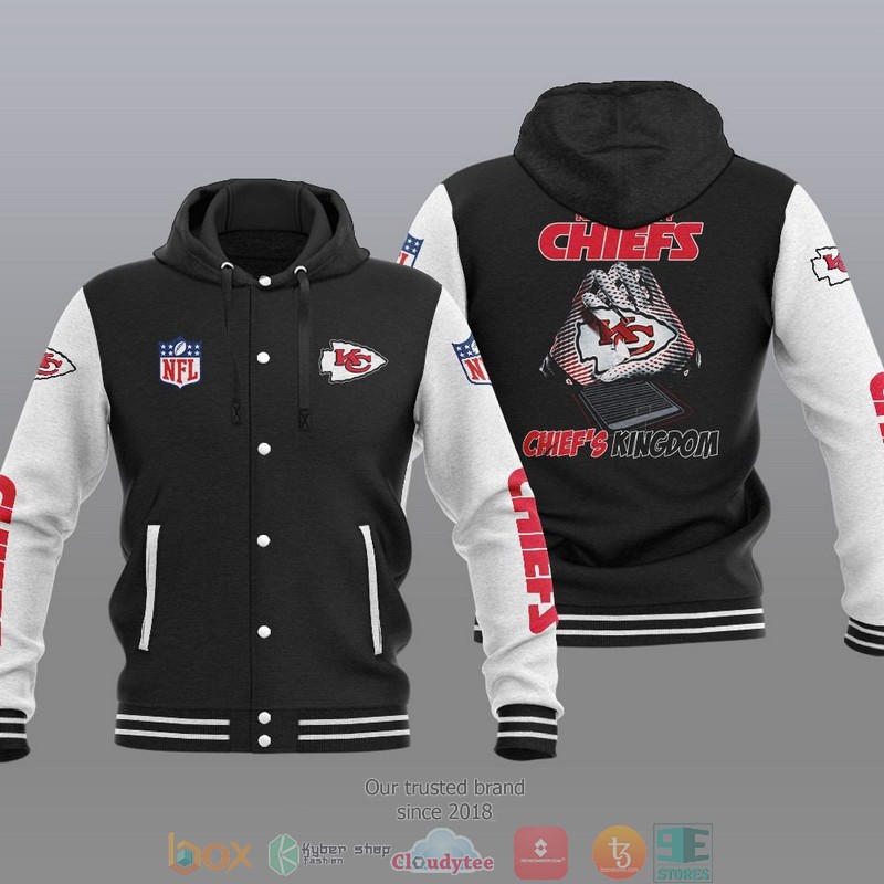 NFL Kansas City Chiefs Chiefs Kingdom Baseball Jacket Hoodie