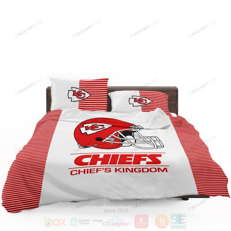 NFL Kansas City Chiefs Kingdom Inspired Bedding Set