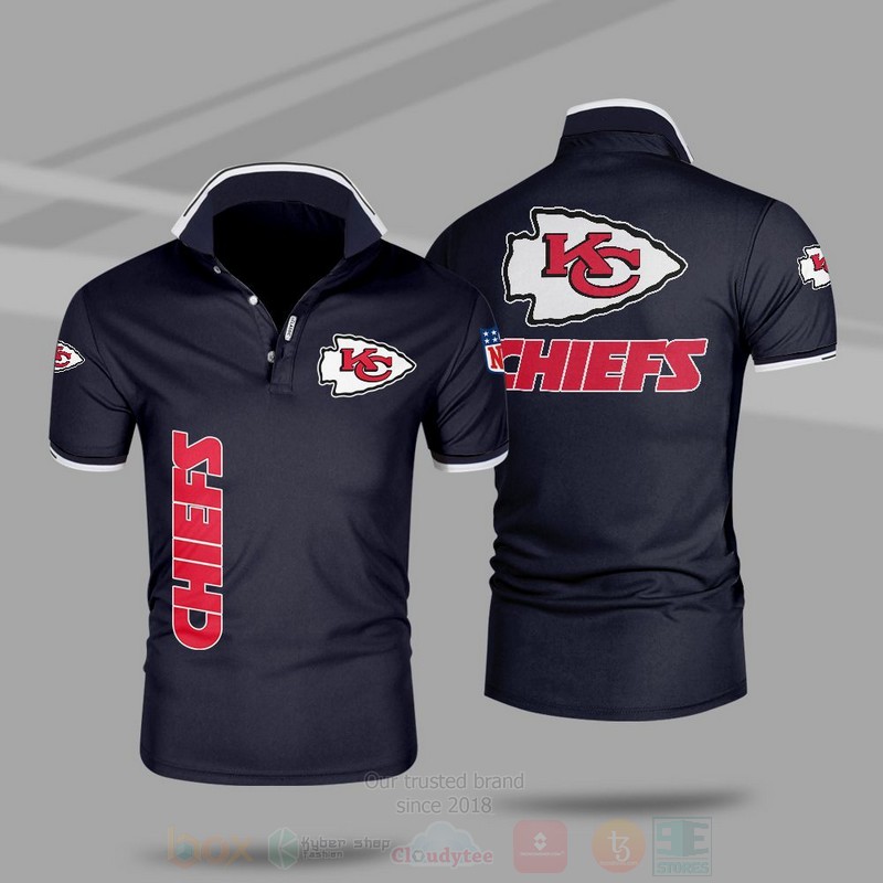 BEST NFL Kansas City Chiefs All Over Print Polo Shirt 5 NFL Kansas City Chiefs Polo Shirt 1 2 3 4