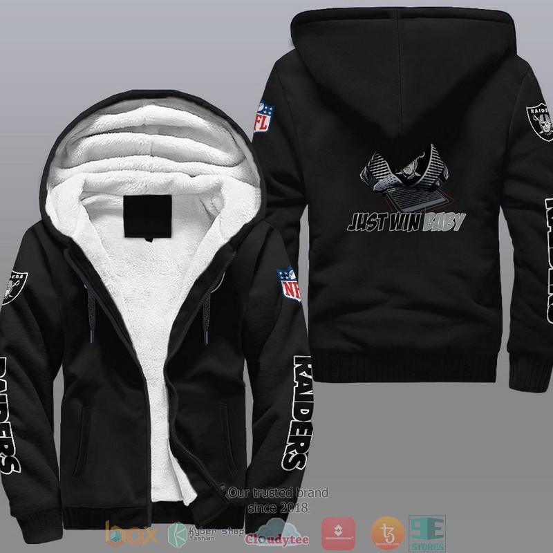 NFL Las Vegas Raiders Just Win Baby Fleece Hoodie