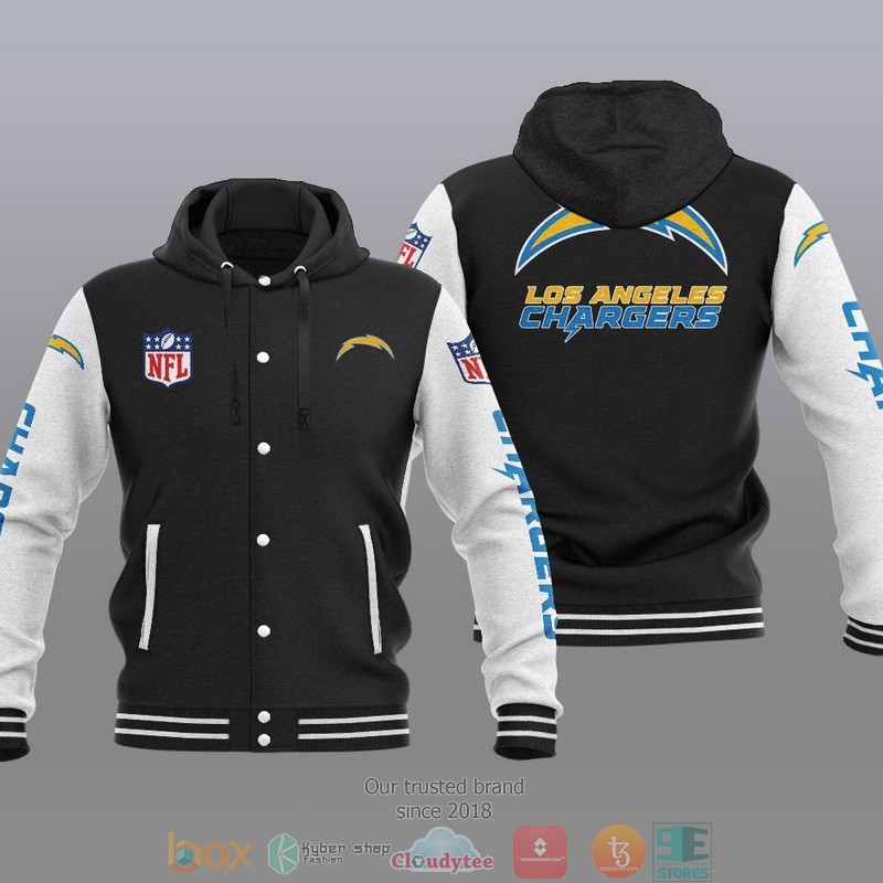 NFL Los Angeles Chargers Baseball Jacket Hoodie