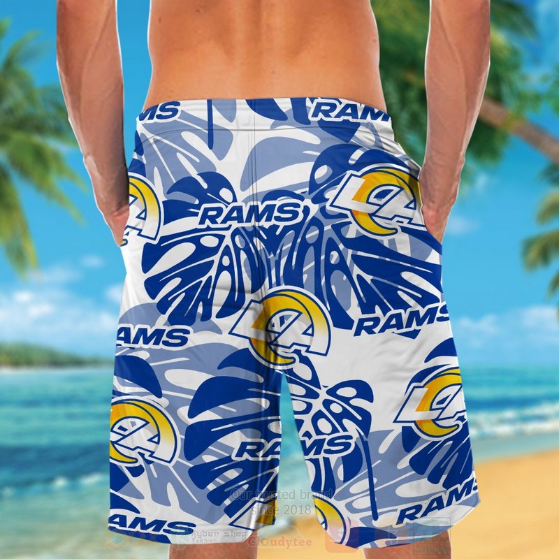 BEST NFL Los Angeles Rams Custom Name Hawaii Shirt, Short 6 NFL Los Angeles Rams Custom Name Hawaiian Shirt Short 1 2 3 4 5