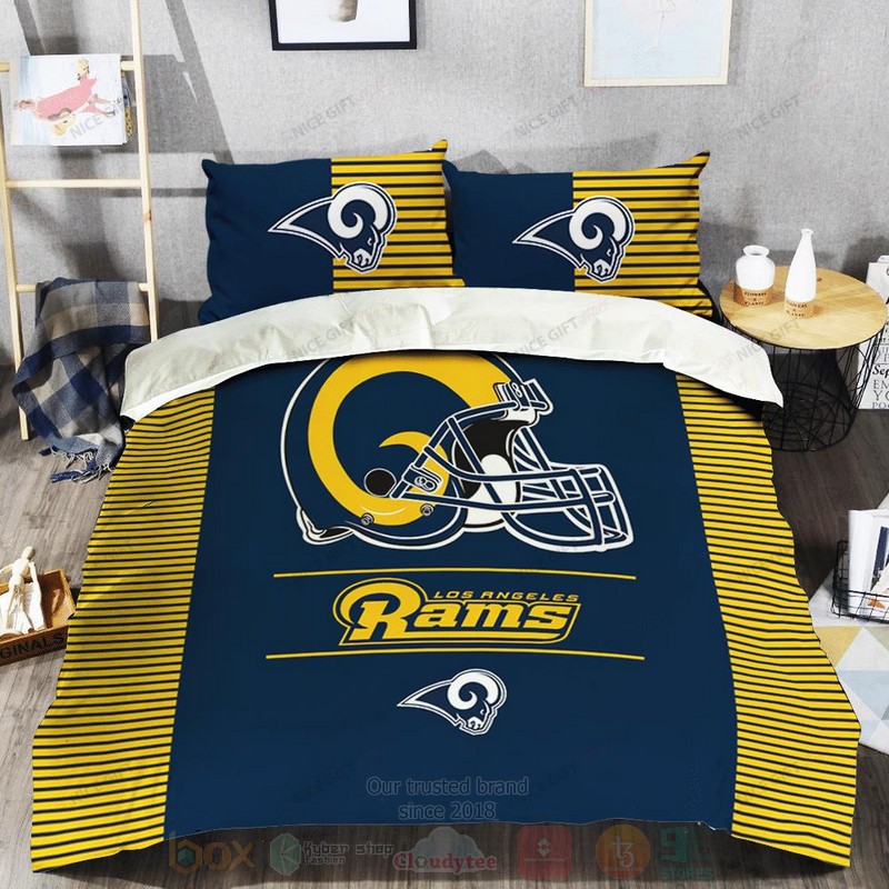 NFL Los Angeles Rams Inspired Bedding Set 1