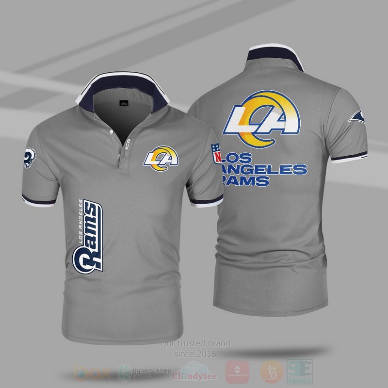 NFL Los Angeles Rams Polo Shirt 1 2 3 4 5 6 7