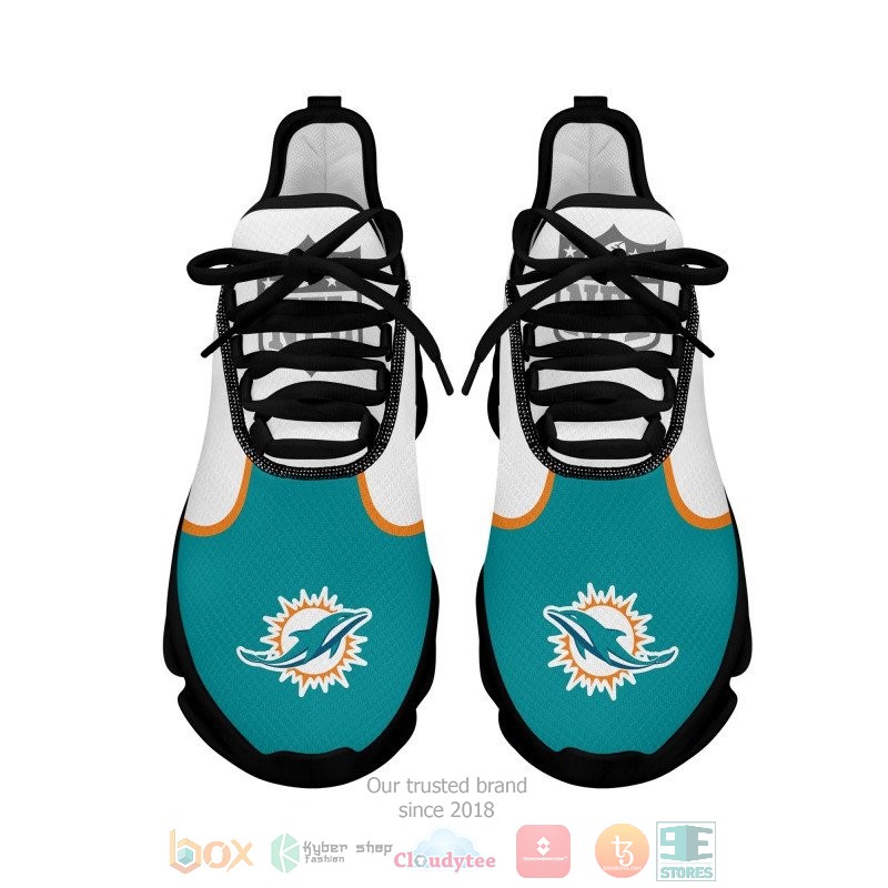 NFL Miami Dolphins Clunky Max soul shoes 1 2 3 4 5 6