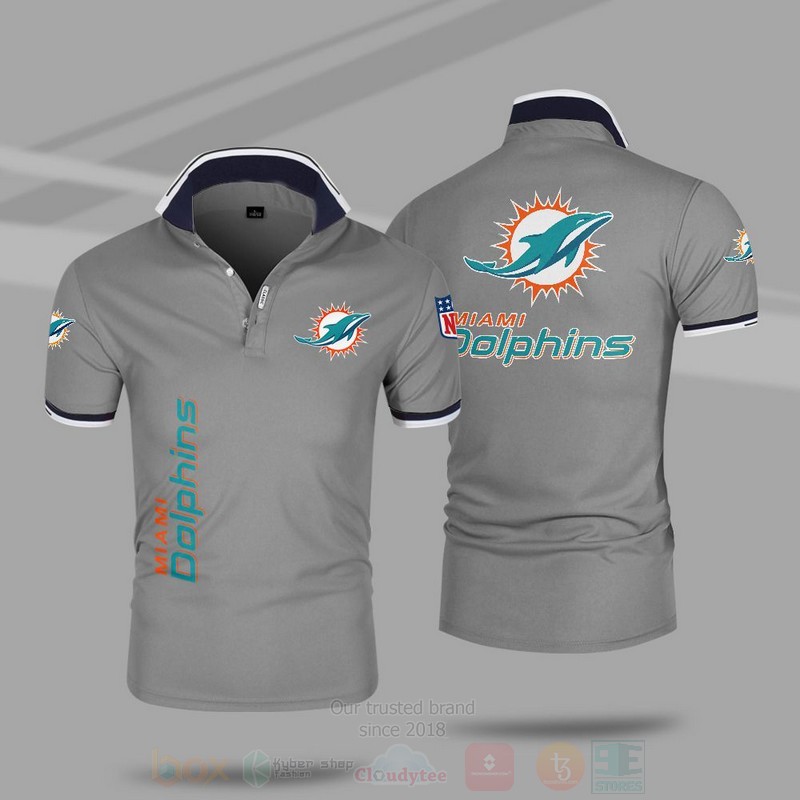 BEST NFL Miami Dolphins All Over Print Polo Shirt 8 NFL Miami Dolphins Polo Shirt 1 2 3 4 5 6 7