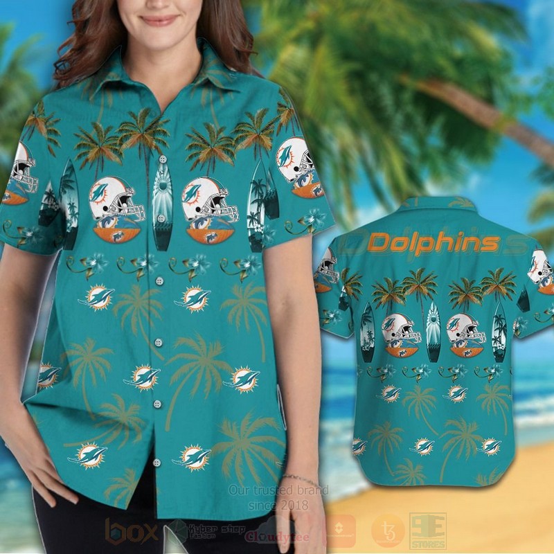 BEST NFL Miami Dolphins Rugby Hats Hawaii Shirt, Short 3 NFL Miami Dolphins Rugby Hats Hawaiian Shirt Short 1 2