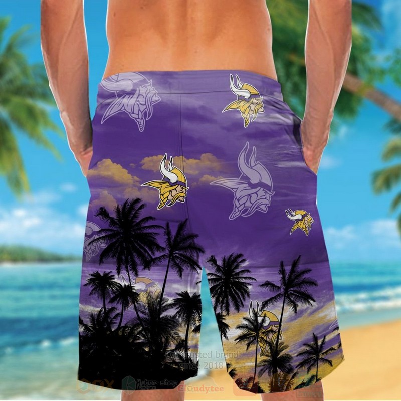 BEST NFL Minnesota Vikings Coconut Tree Purple Hawaii Shirt, Short 6 NFL Minnesota Vikings Coconut Tree Purple Hawaiian Shirt Short 1 2 3 4 5