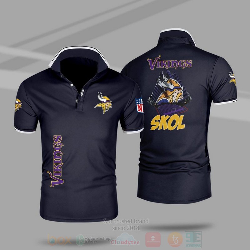 NFL Minnesota Vikings Premium Polo Shirt 1
