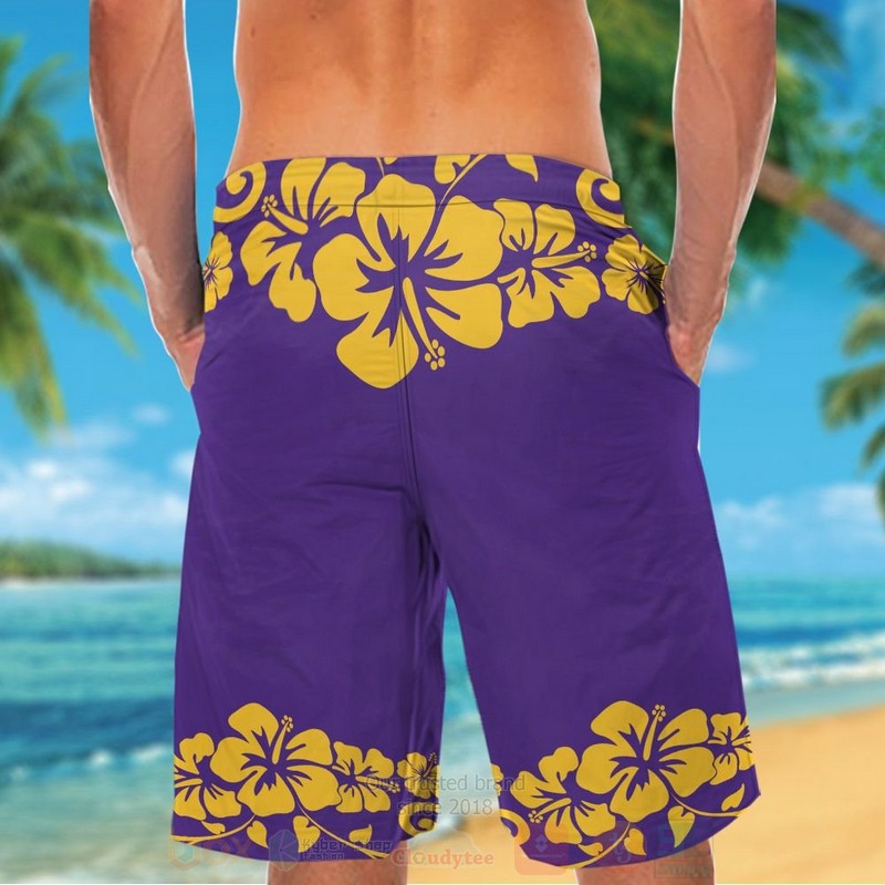 NFL Minnesota Vikings and Minnie Mouse Hawaiian Shirt Short 1 2 3 4 5
