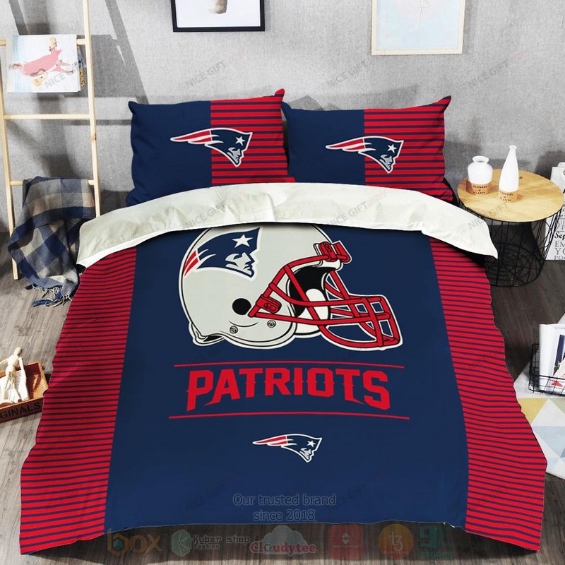 NFL New England Patriots Inspired Bedding Set 1