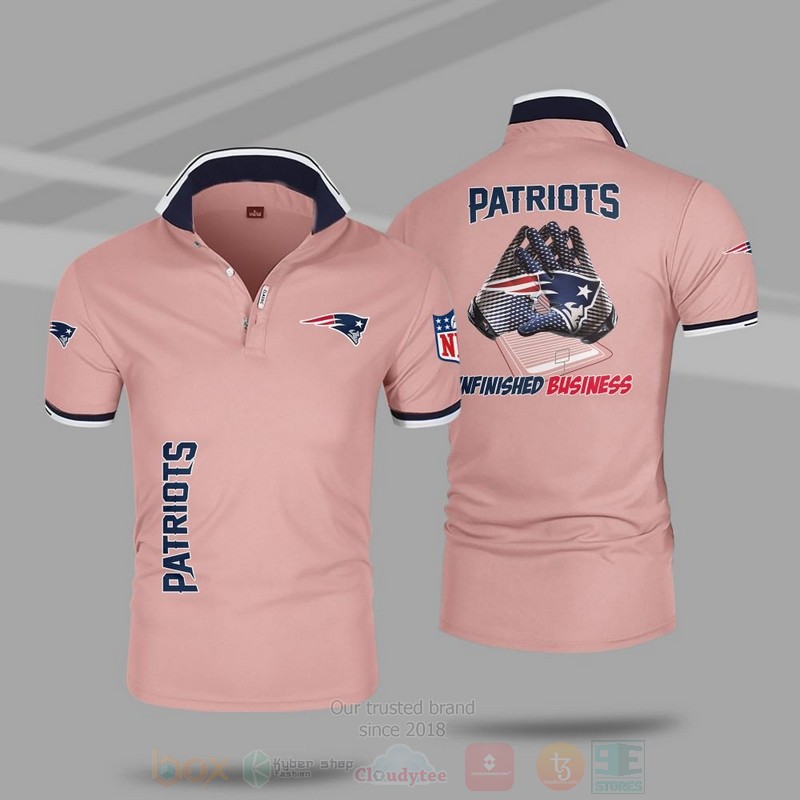 BEST NFL New England Patriots Premium All Over Print Polo Shirt 4 NFL New England Patriots Premium Polo Shirt 1 2 3