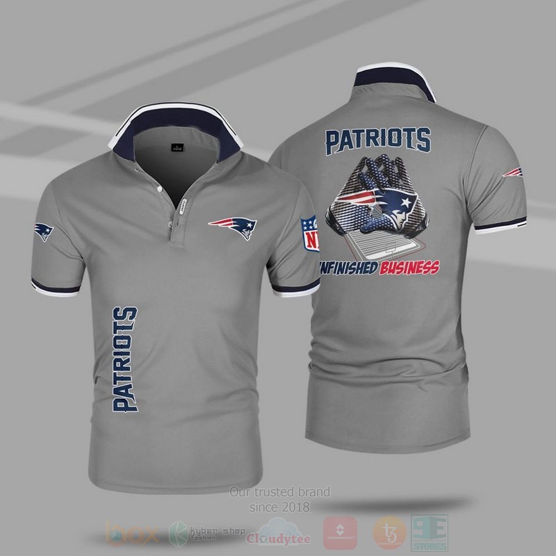 BEST NFL New England Patriots Premium All Over Print Polo Shirt 5 NFL New England Patriots Premium Polo Shirt 1 2 3 4