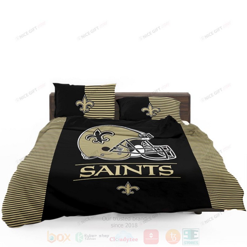 NFL New Orleans Saints Inspired Bedding Set