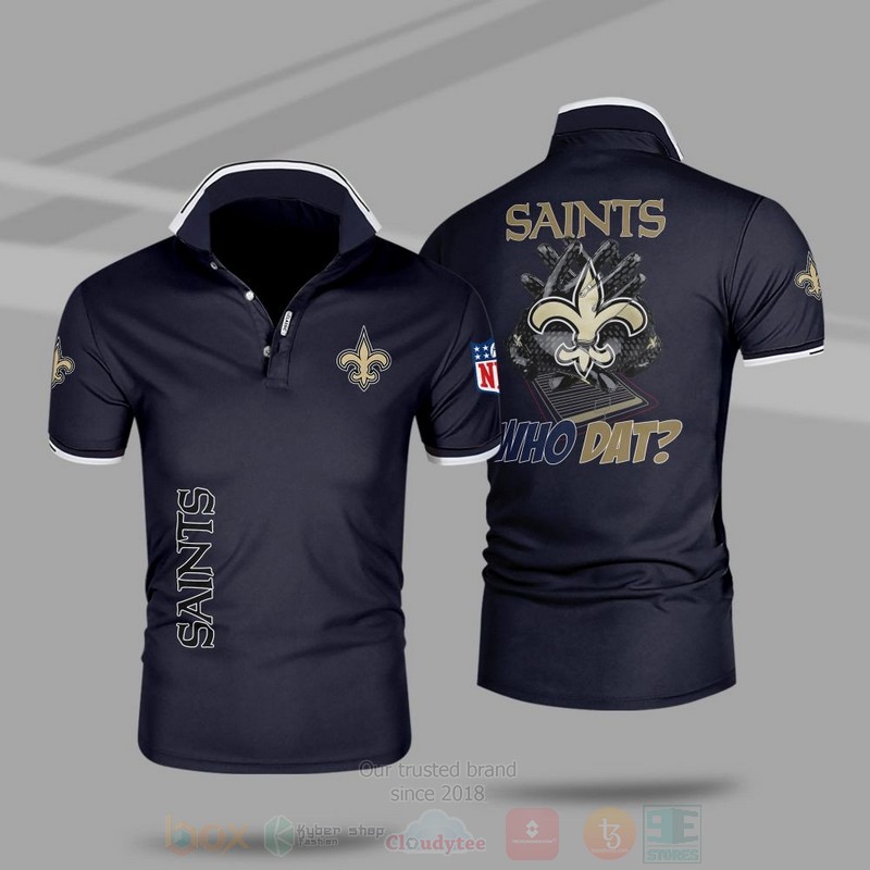 NFL New Orleans Saints Premium Polo Shirt 1