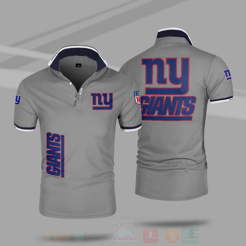 NFL New York Giants Polo Shirt 1 2 3 4 5 6 7
