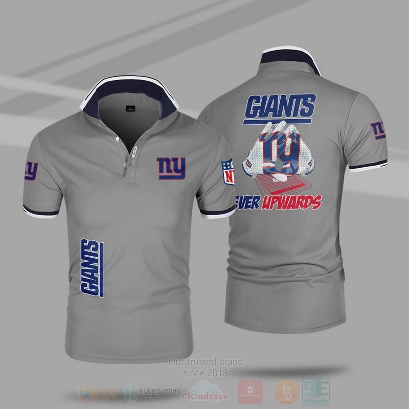 BEST NFL New York Giants Premium All Over Print Polo Shirt 5 NFL New York Giants Premium Polo Shirt 1 2 3 4