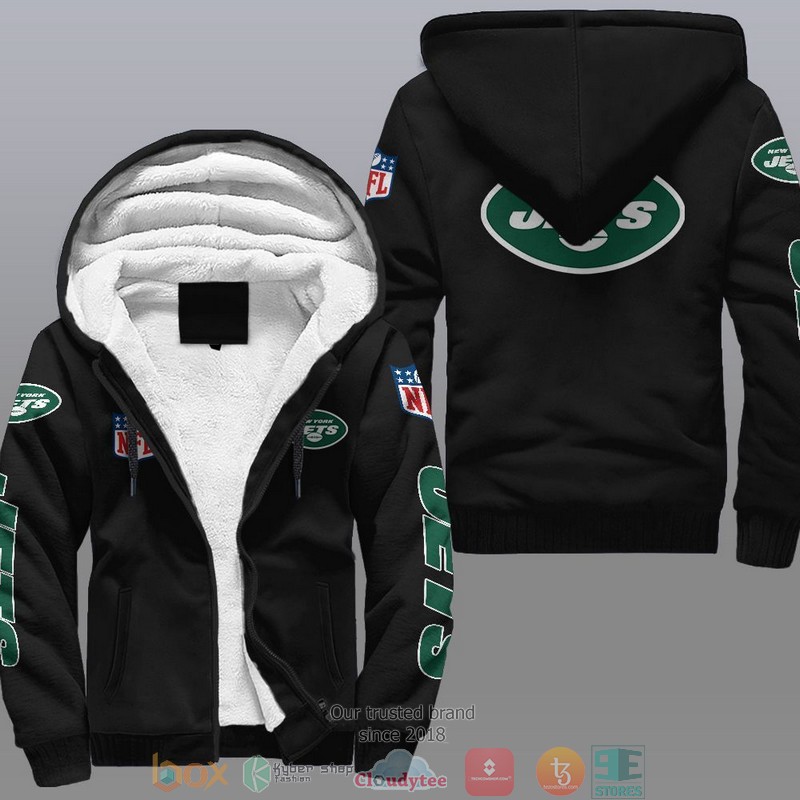 HOT New York Jets 3D Fleece Hoodie 1 NFL New York Jets Fleece Hoodie
