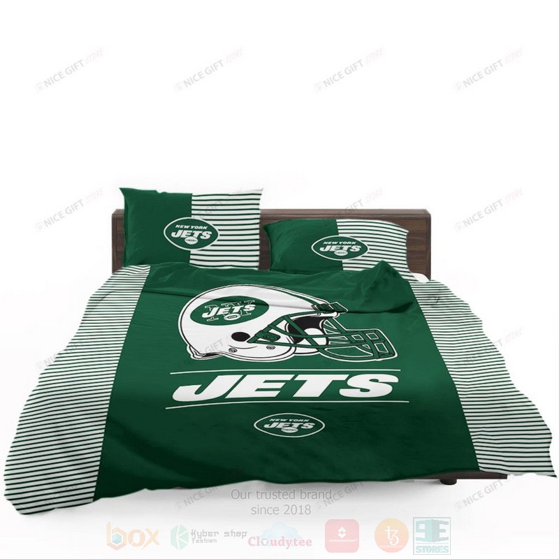 NFL New York Jets Inspired Bedding Set