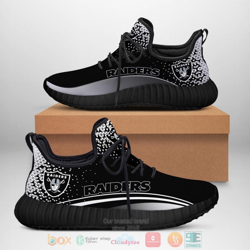 HOT NFL Oakland Raiders Reze sneaker 2 NFL Oakland Raiders Reze Shoes 1