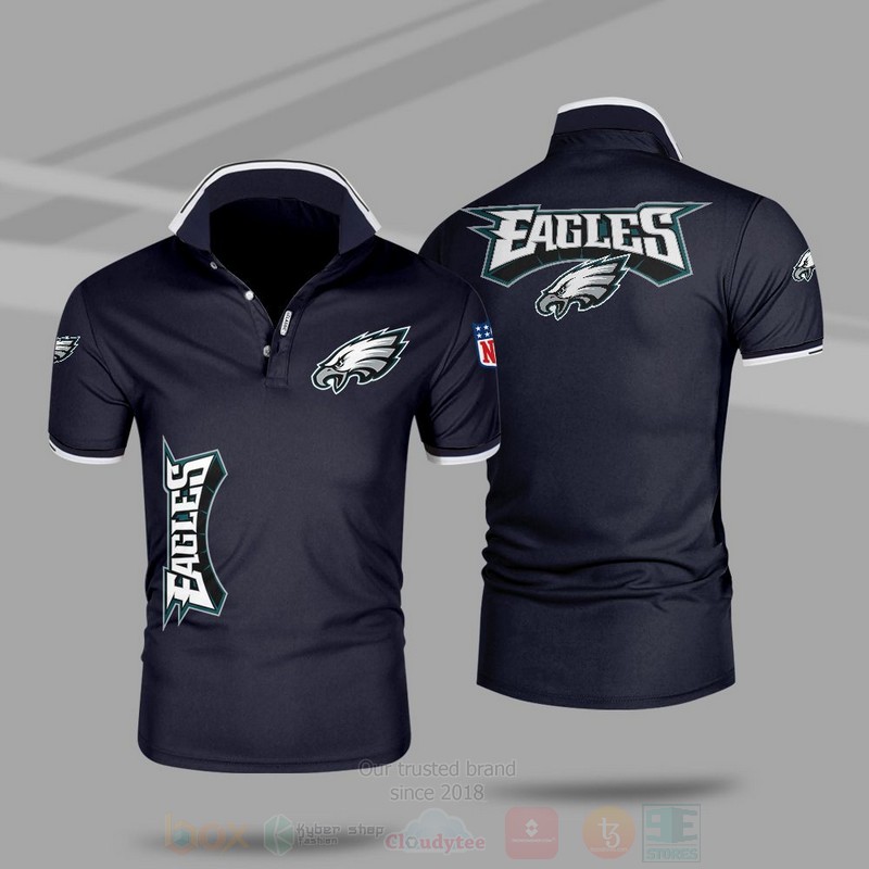 BEST NFL Philadelphia Eagles All Over Print Polo Shirt 5 NFL Philadelphia Eagles Polo Shirt 1 2 3 4