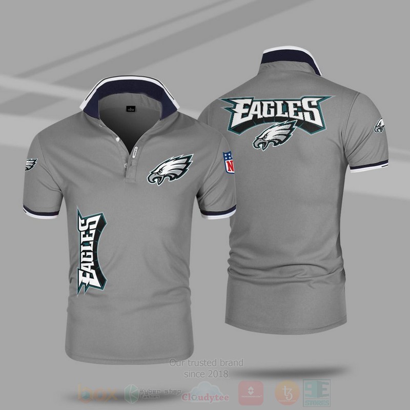 BEST NFL Philadelphia Eagles All Over Print Polo Shirt 8 NFL Philadelphia Eagles Polo Shirt 1 2 3 4 5 6 7