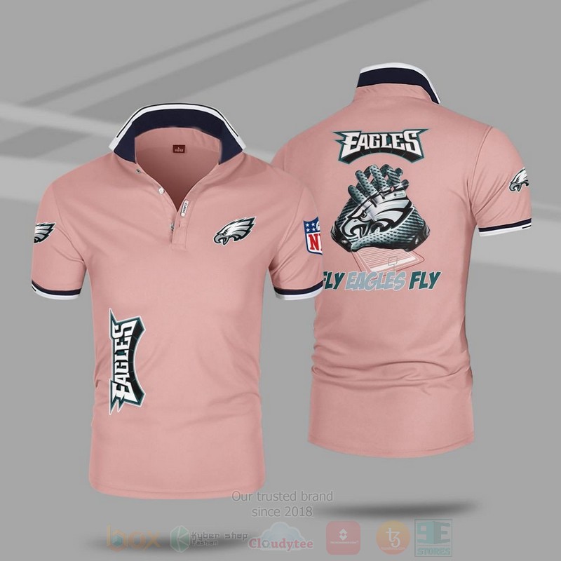 BEST NFL Philadelphia Eagles Premium All Over Print Polo Shirt 4 NFL Philadelphia Eagles Premium Polo Shirt 1 2 3
