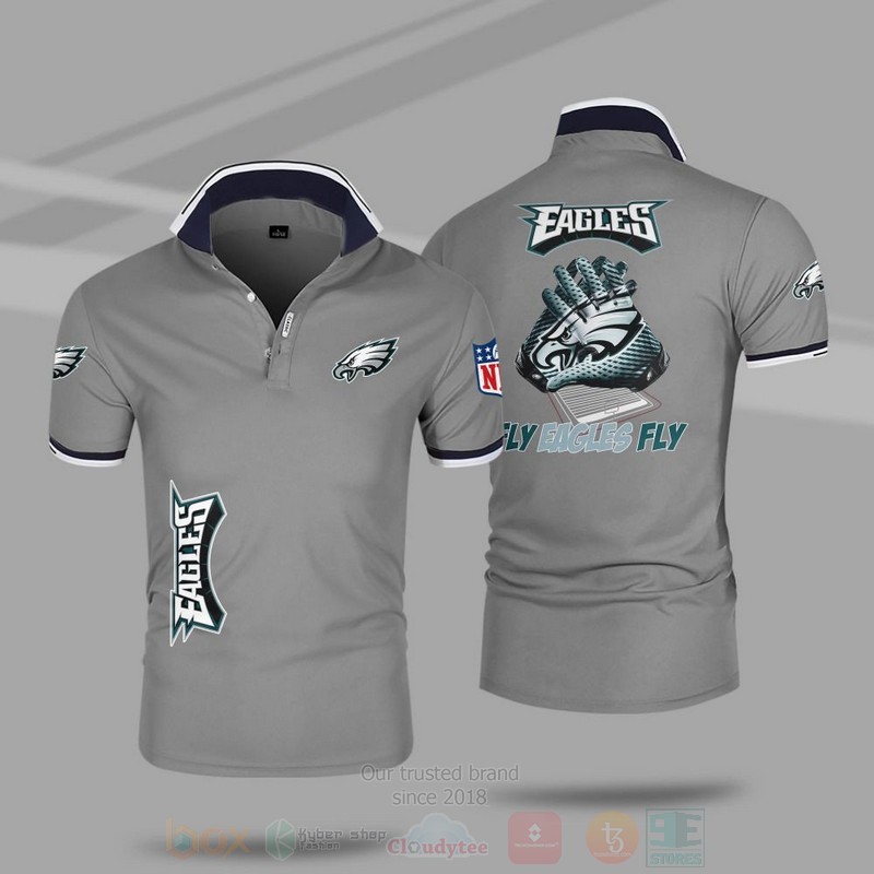 BEST NFL Philadelphia Eagles Premium All Over Print Polo Shirt 5 NFL Philadelphia Eagles Premium Polo Shirt 1 2 3 4