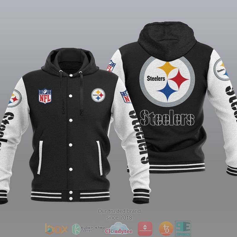 NFL Pittsburgh Steelers Baseball Jacket Hoodie