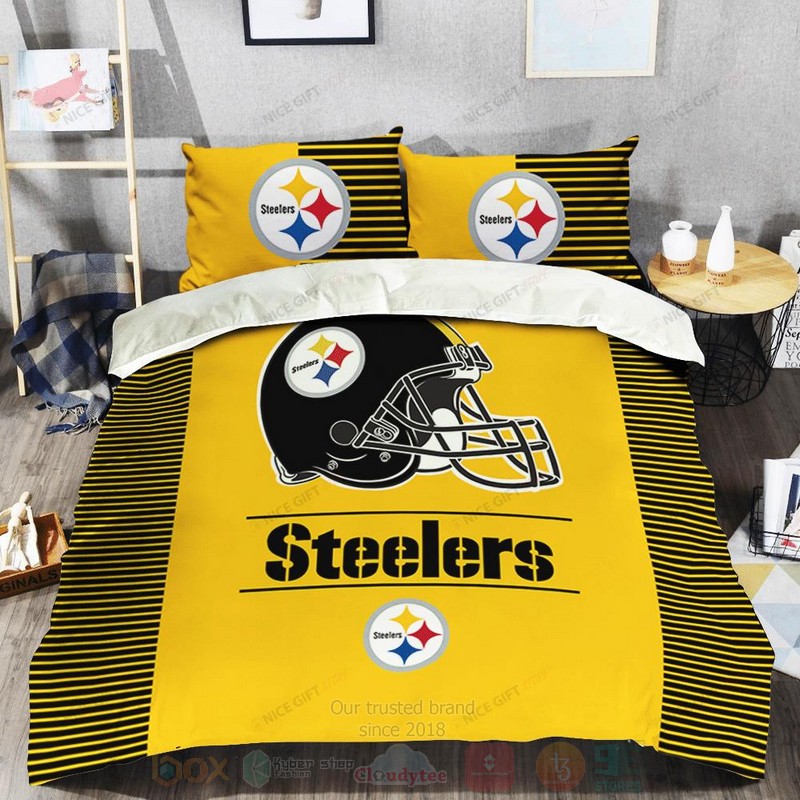 NFL Pittsburgh Steelers Inspired Bedding Set 1
