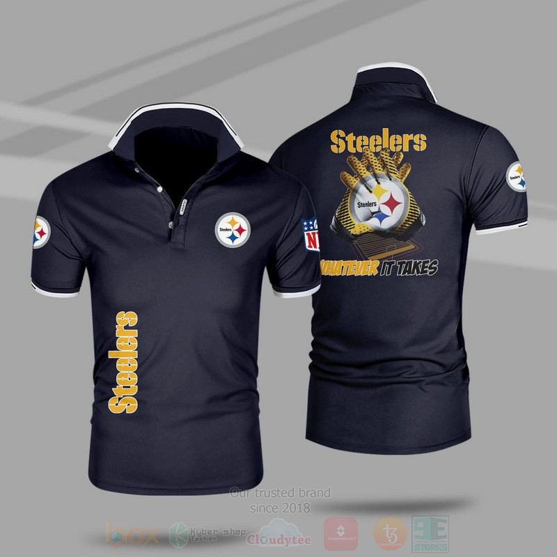NFL Pittsburgh Steelers Premium Polo Shirt 1