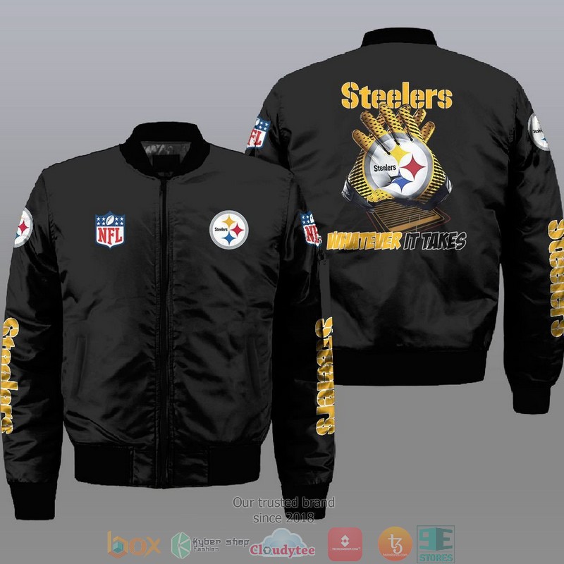 NFL Pittsburgh Steelers Whatever It Takes Bomber Jacket