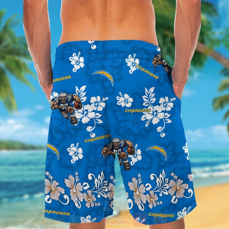 BEST NFL San Diego Chargers Hawaii Shirt, Short 6 NFL San Diego Chargers Hawaiian Shirt Short 1 2 3 4 5