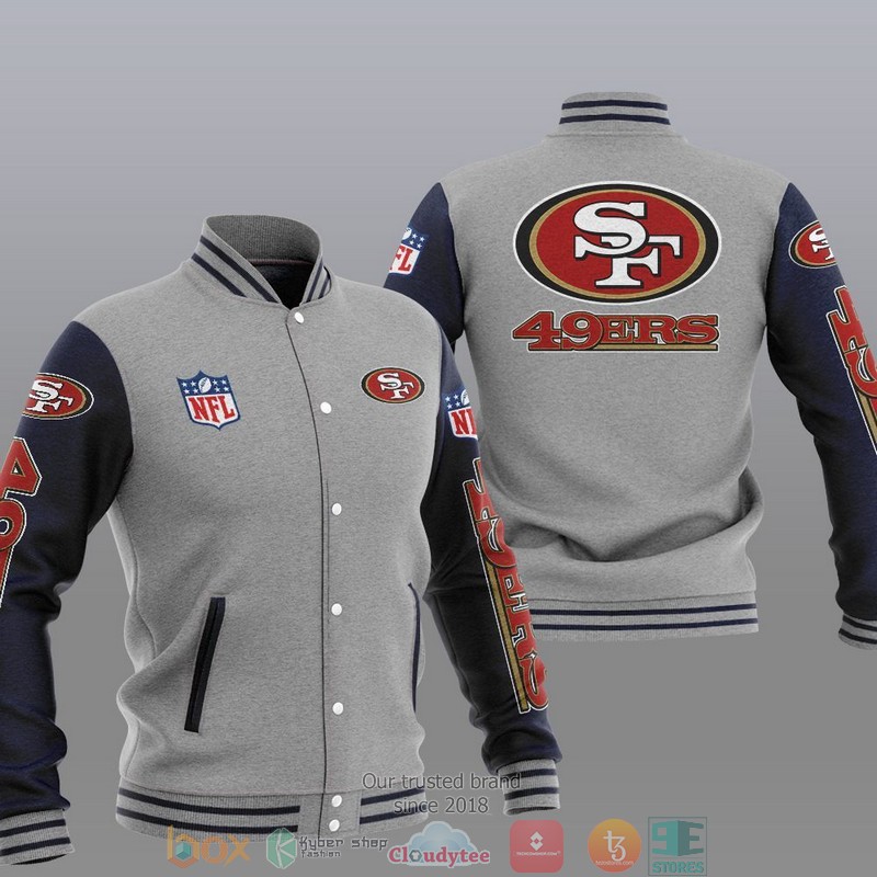 NFL San Francisco 49Ers Varsity Jacket 2 NFL San Francisco 49Ers Varsity Jacket 1