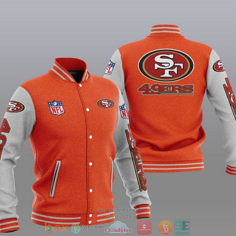 NFL San Francisco 49Ers Varsity Jacket 6 NFL San Francisco 49Ers Varsity Jacket 1 2 3 4 5