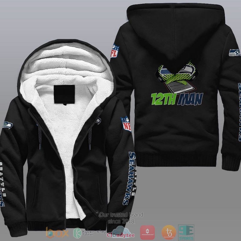 NFL Seattle Seahawks 12th Man Fleece Hoodie