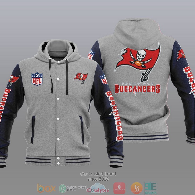 NFL Tampa Bay Buccaneers Baseball Jacket Hoodie 1