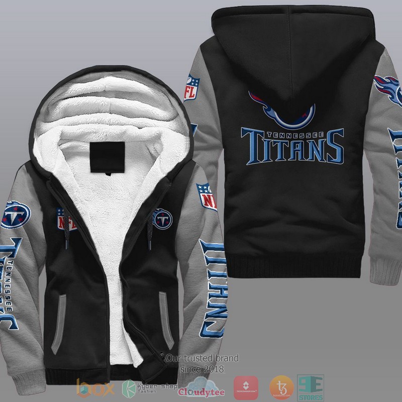 HOT Tennessee Titans 3D Fleece Hoodie 2 NFL Tennessee Titans Fleece Hoodie 1
