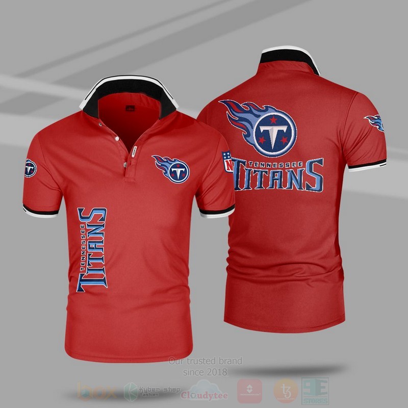BEST NFL Tennessee Titans All Over Print Polo Shirt 6 NFL Tennessee Titans Polo Shirt 1 2 3 4 5