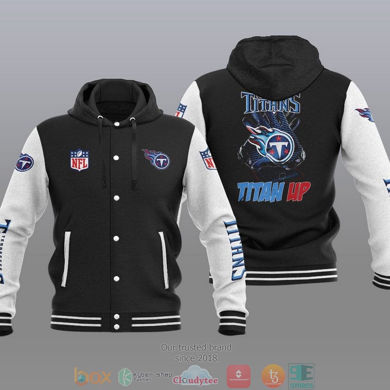 NFL Tennessee Titans Titan Up Baseball Jacket Hoodie