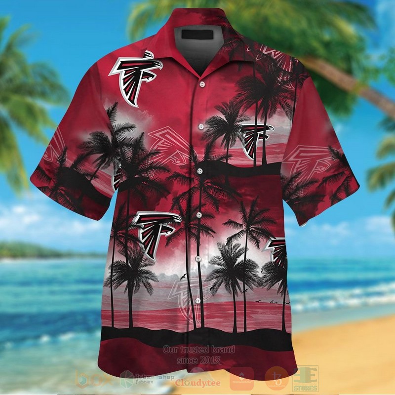 NFL The Atlanta Falcons Hawaiian Shirt Short