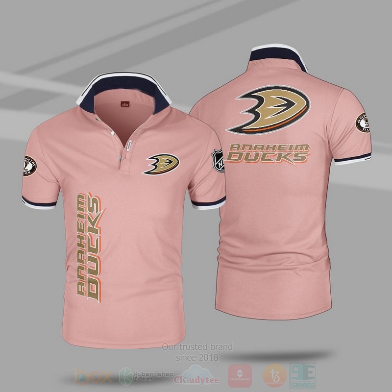 BEST NHL Anaheim Ducks Premium All Over Print Polo Shirt 7 NHL Anaheim Ducks Premium Polo Shirt 1 2 3 4 5 6