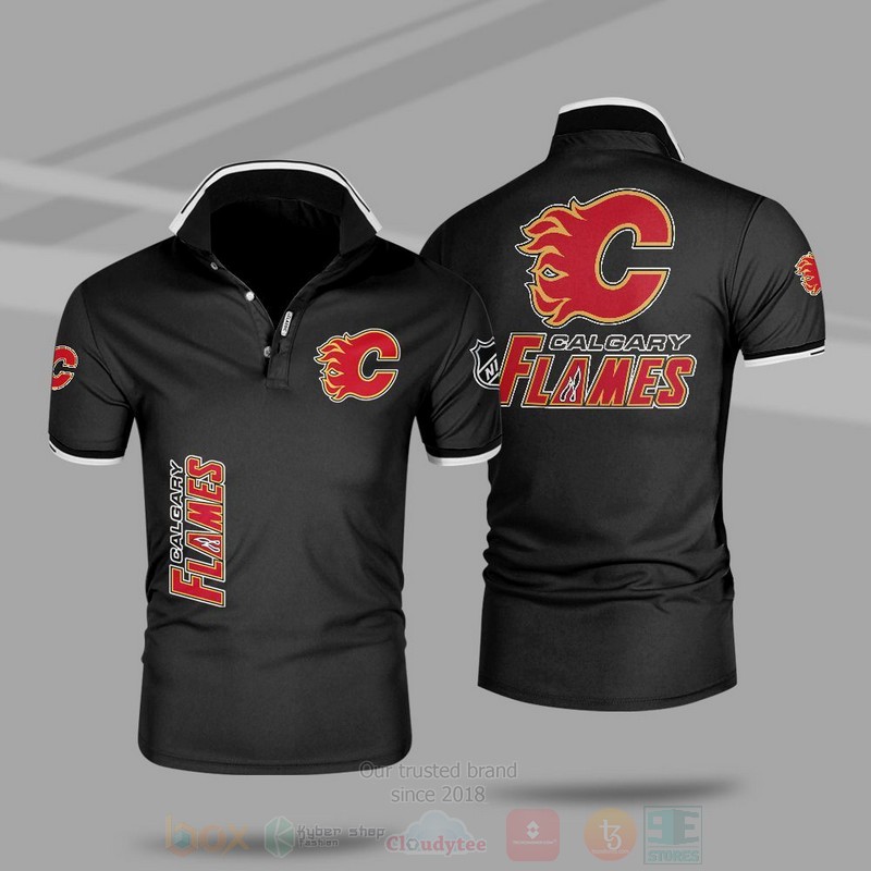 NHL Calgary Flames Premium Polo Shirt