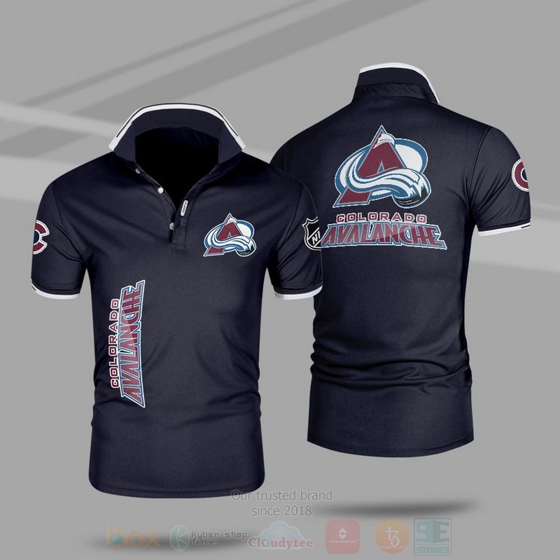 NHL Colorado Avalanche Premium Polo Shirt 1 2 3 4