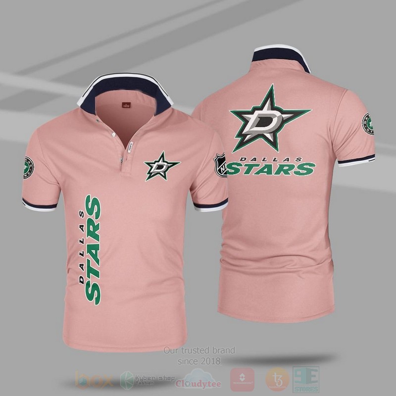 BEST NHL Dallas Stars Premium All Over Print Polo Shirt 7 NHL Dallas Stars Premium Polo Shirt 1 2 3 4 5 6