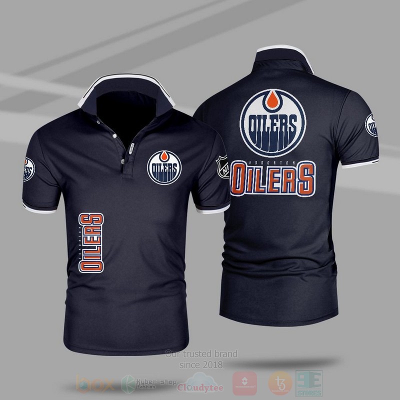 BEST NHL Edmonton Oilers Premium All Over Print Polo Shirt 5 NHL Edmonton Oilers Premium Polo Shirt 1 2 3 4